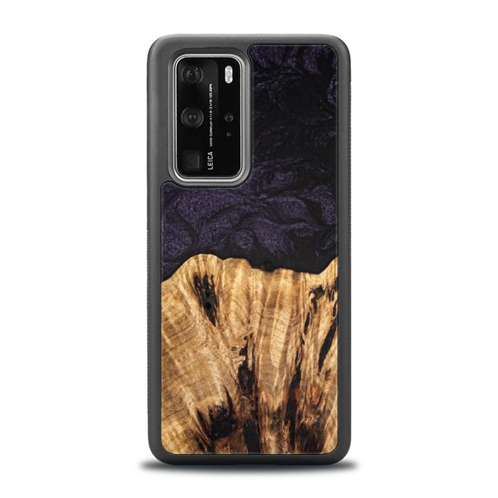Huawei P40 Pro Etui na telefon z żywicy i drewna - SYNERGY#C31