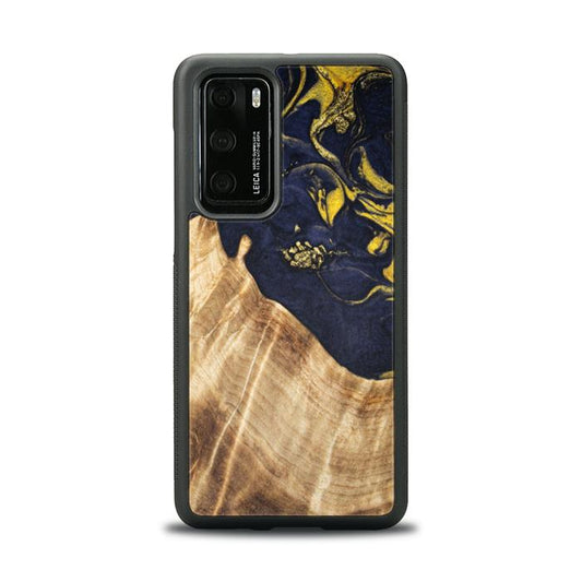 Huawei P40 Resin & Wood Phone Case - SYNERGY#C26
