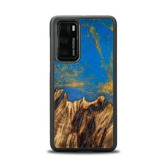 Huawei P40 Resin & Wood Phone Case - SYNERGY#C43