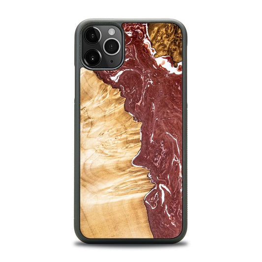 iPhone 11 Pro Max Resin & Wood Phone Case - SYNERGY#316
