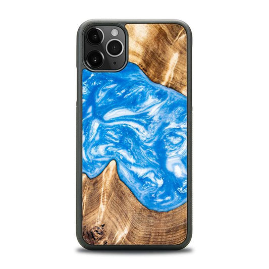 iPhone 11 Pro Max Resin & Wood Phone Case - SYNERGY#325