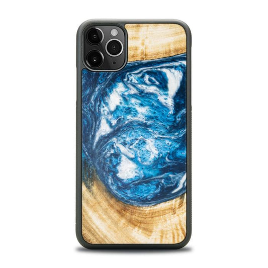 iPhone 11 Pro Max Etui na telefon z żywicy i drewna - SYNERGY#350