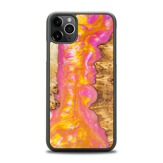 iPhone 11 Pro Max Etui na telefon z żywicy i drewna - SYNERGY# A20