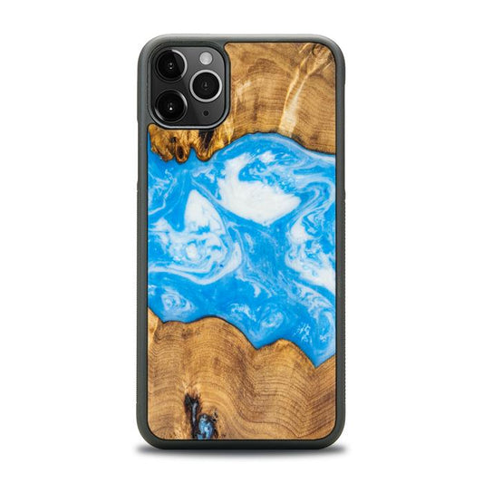 iPhone 11 Pro Max Handyhülle aus Kunstharz und Holz - SYNERGY# A32