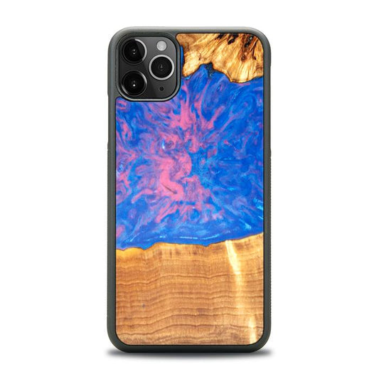 iPhone 11 Pro Max Etui na telefon z żywicy i drewna - SYNERGY#B29
