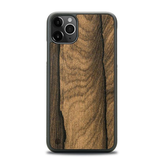 iPhone 11 Pro Max Handyhülle aus Holz - Ziricote