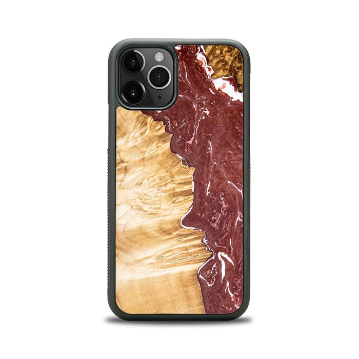 iPhone 11 Pro Etui na telefon z żywicy i drewna - SYNERGY#316