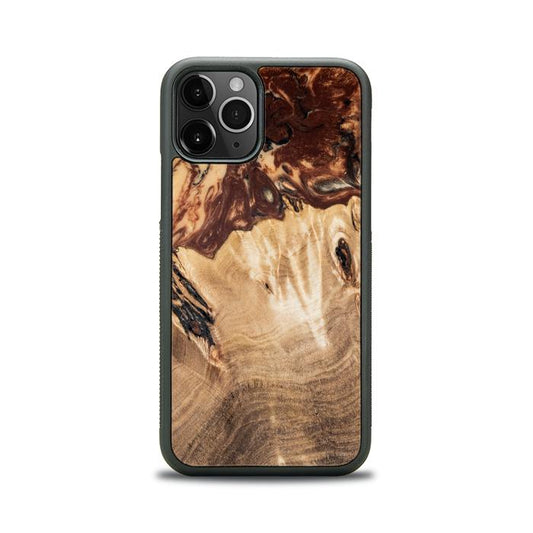 iPhone 11 Pro Etui na telefon z żywicy i drewna - SYNERGY# A100