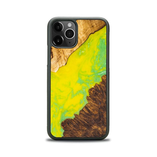iPhone 11 Pro Handyhülle aus Kunstharz und Holz - SYNERGY# A12