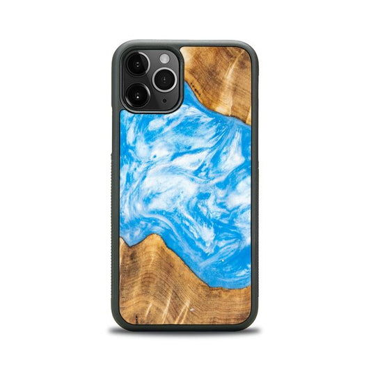 iPhone 11 Pro Etui na telefon z żywicy i drewna - SYNERGY# A28