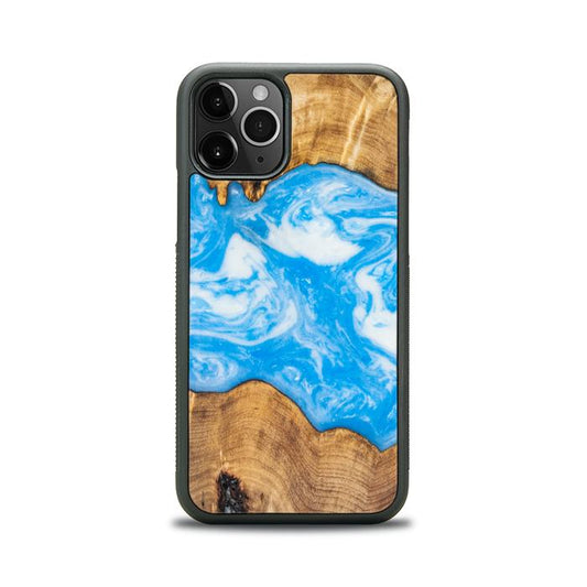 iPhone 11 Pro Etui na telefon z żywicy i drewna - SYNERGY# A31