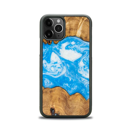 iPhone 11 Pro Etui na telefon z żywicy i drewna - SYNERGY# A32
