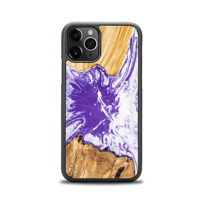 iPhone 11 Pro Handyhülle aus Kunstharz und Holz - SYNERGY# A79