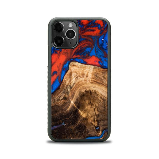 iPhone 11 Pro Handyhülle aus Kunstharz und Holz - SYNERGY# A82