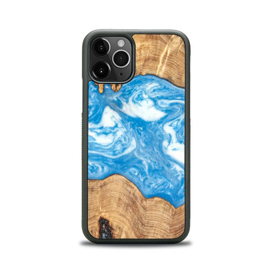 iPhone 11 Pro Etui na telefon z żywicy i drewna - SYNERGY#B03