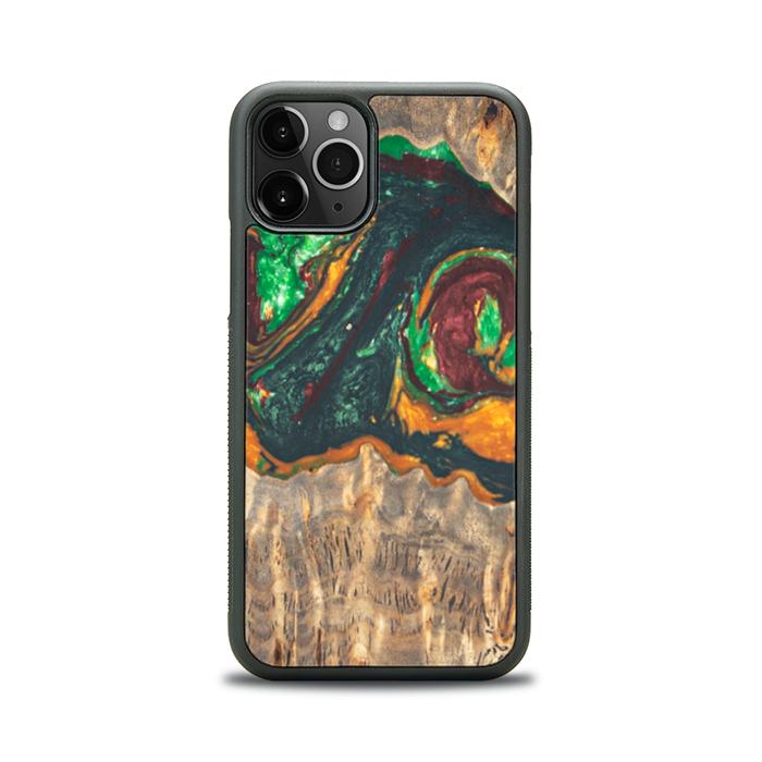 iPhone 11 Pro Resin & Wood Phone Case - SYNERGY#B21