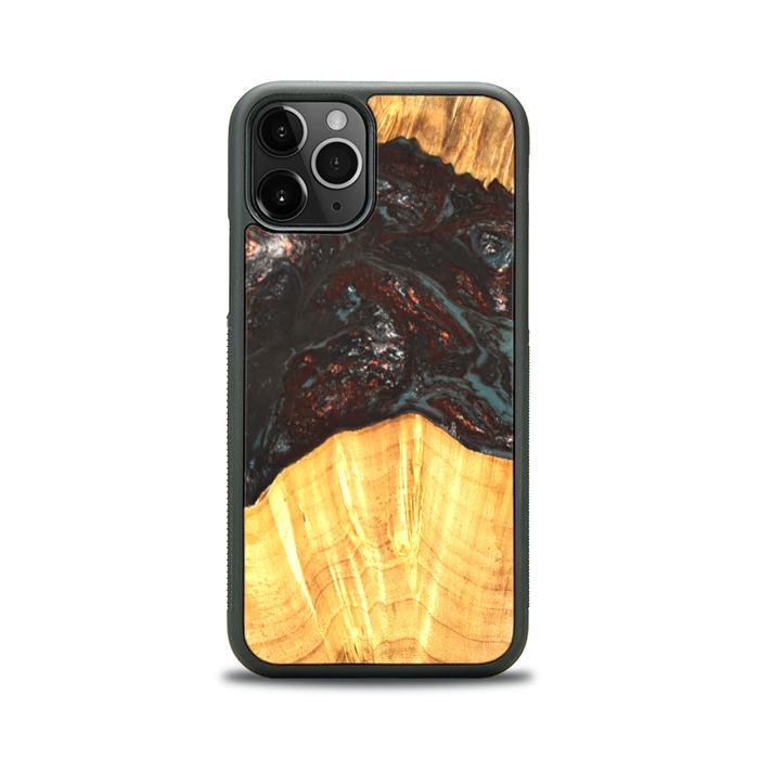 iPhone 11 Pro Etui na telefon z żywicy i drewna - SYNERGY#B42