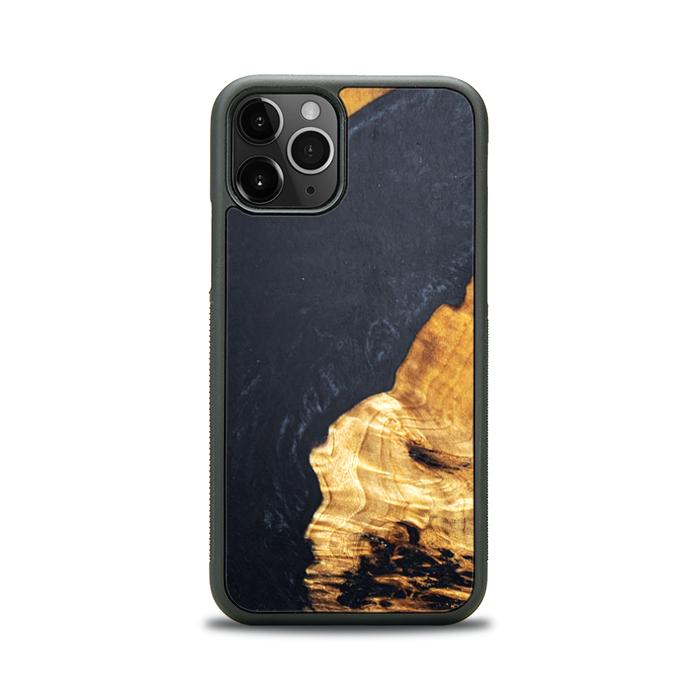 iPhone 11 Pro Resin & Wood Phone Case - Synergy#B18