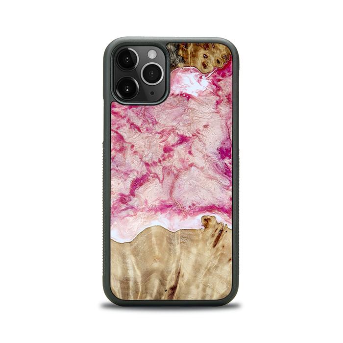 iPhone 11 Pro Resin & Wood Phone Case - Synergy#D101