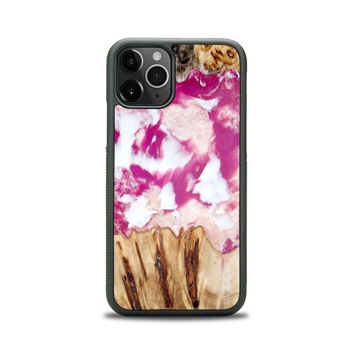 iPhone 11 Pro Resin & Wood Phone Case - Synergy#D124