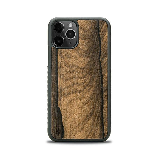 iPhone 11 Pro Handyhülle aus Holz - Ziricote
