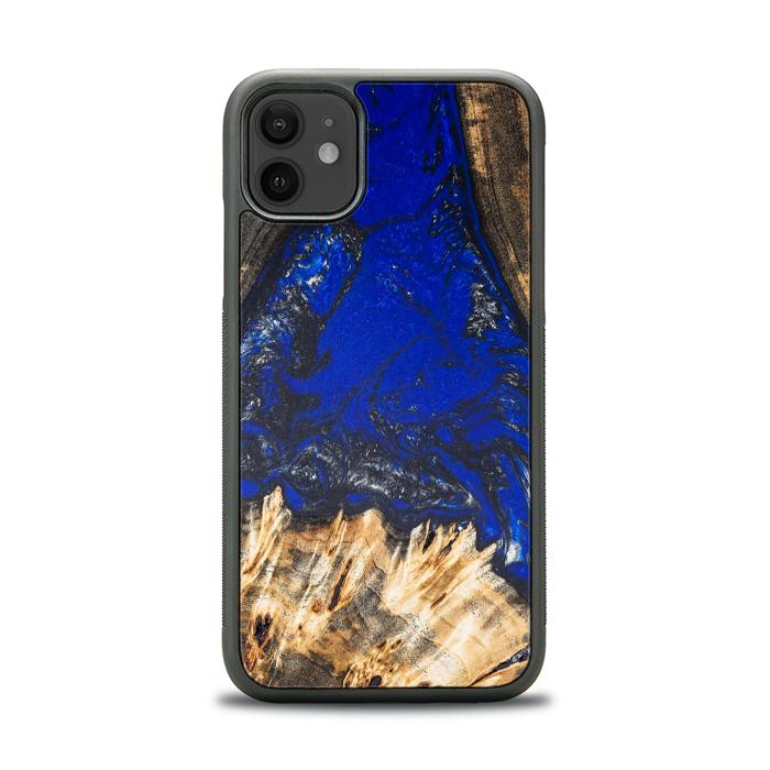 iPhone 11 etui na telefon z żywicy i drewna - SYNERGY#176