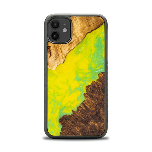 iPhone 11 Resin & Wood Phone Case - SYNERGY#A12