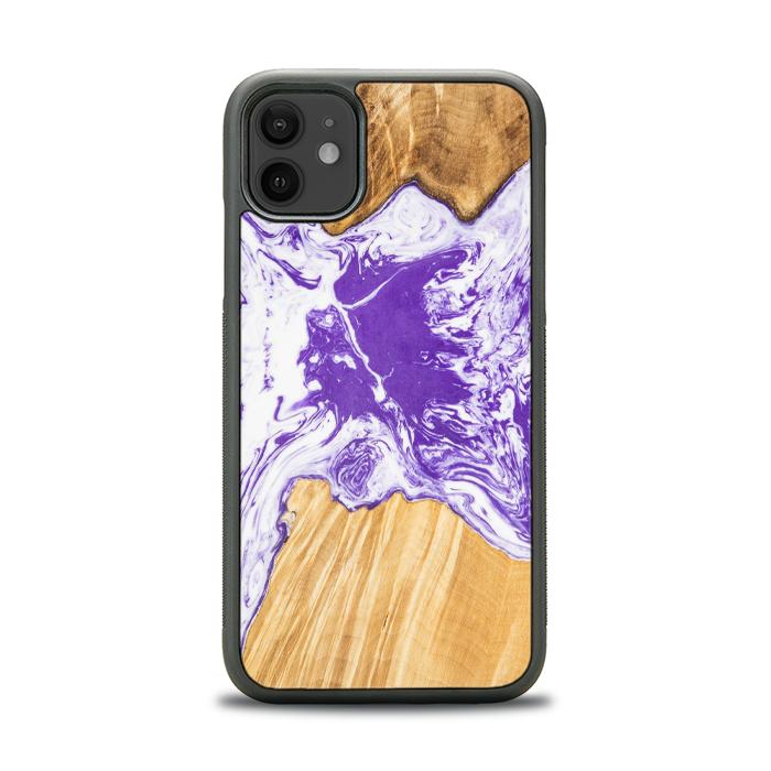 iPhone 11 Resin & Wood Phone Case - SYNERGY#A80