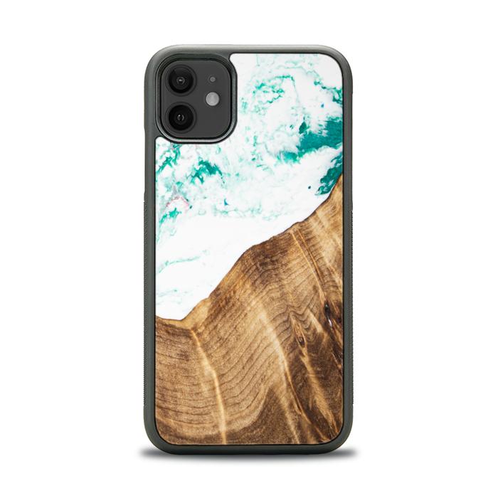 iPhone 11 Etui na telefon z żywicy i drewna - SYNERGY#C14