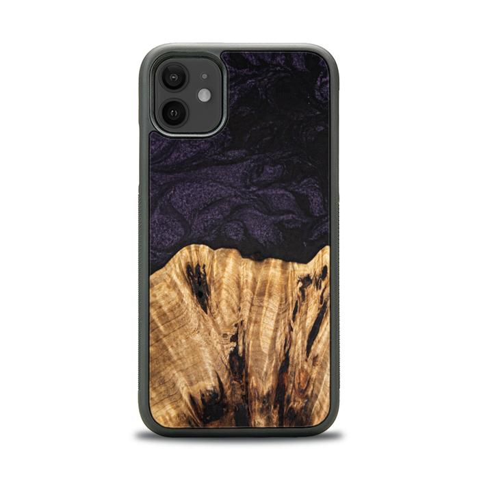 iPhone 11 Handyhülle aus Harz und Holz - SYNERGY#C31