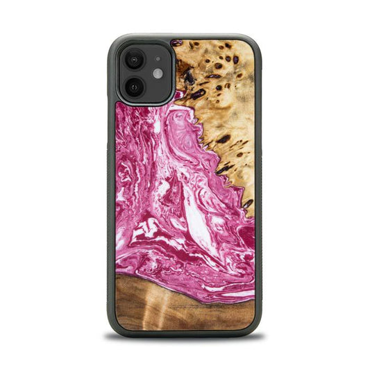 iPhone 11 Resin & Wood Phone Case - Synergy#129