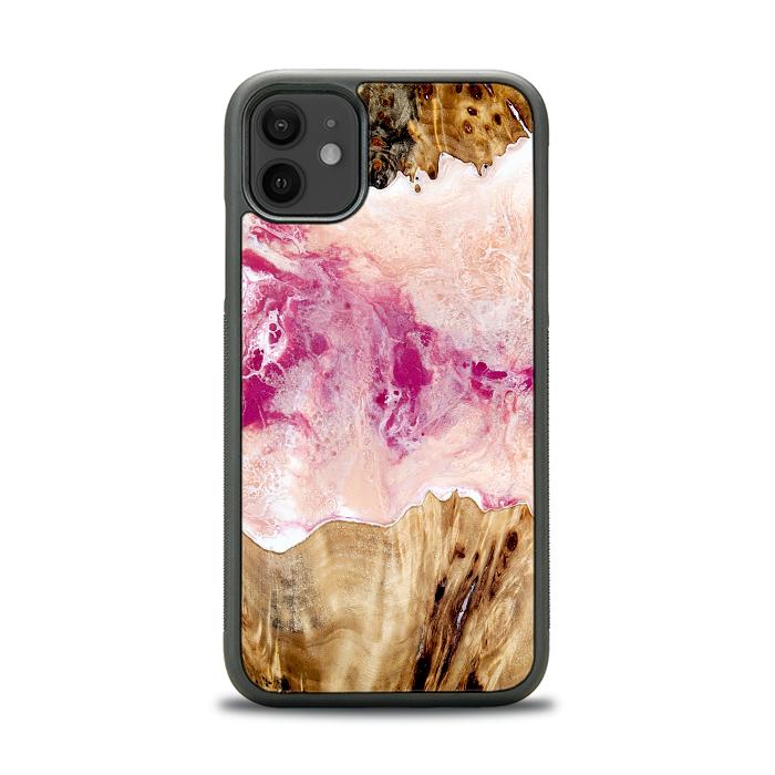 iPhone 11 Resin & Wood Phone Case - Synergy#D119