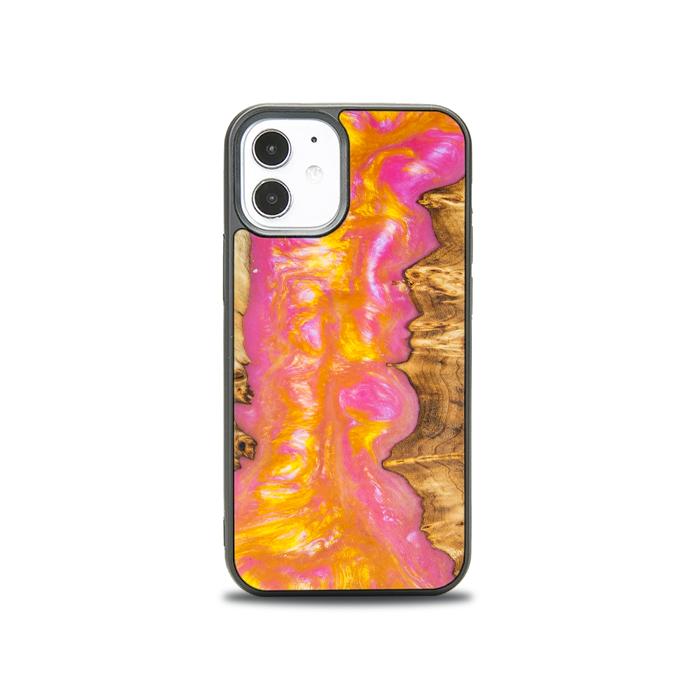 iPhone 12 Mini Handyhülle aus Kunstharz und Holz - SYNERGY# A20