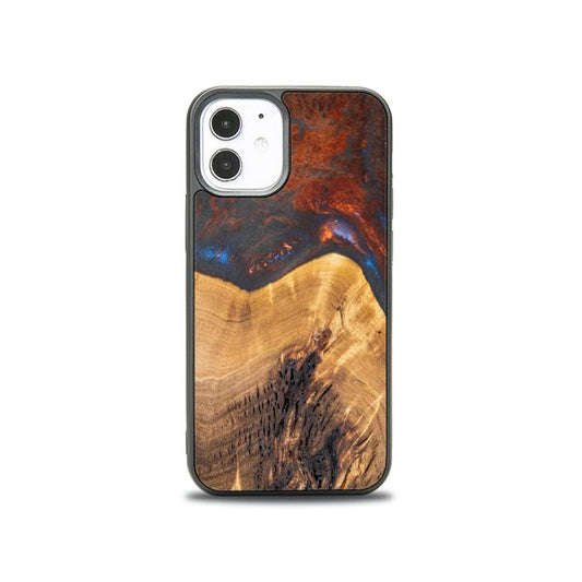 iPhone 12 Mini Resin & Wood Phone Case - SYNERGY#A21