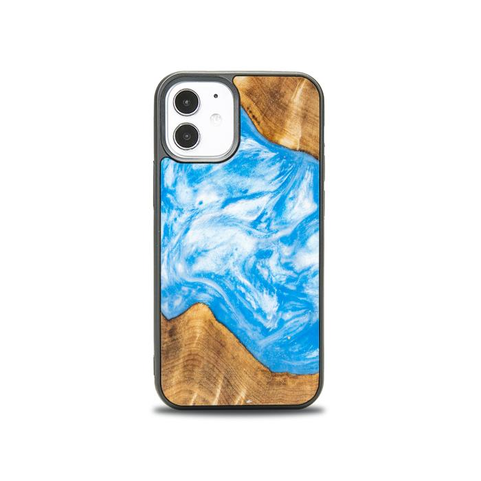 iPhone 12 Mini Resin & Wood Phone Case - SYNERGY#A28