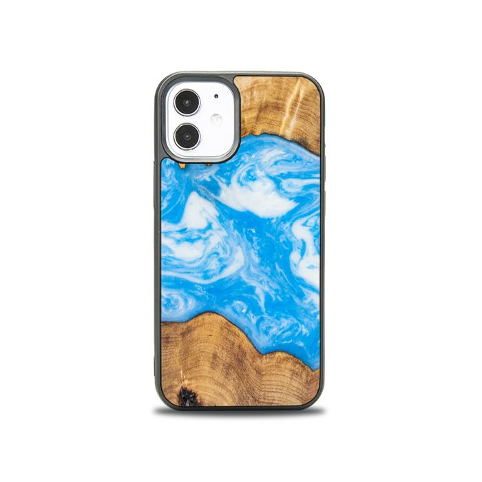 iPhone 12 Mini Etui na telefon z żywicy i drewna - SYNERGY# A31