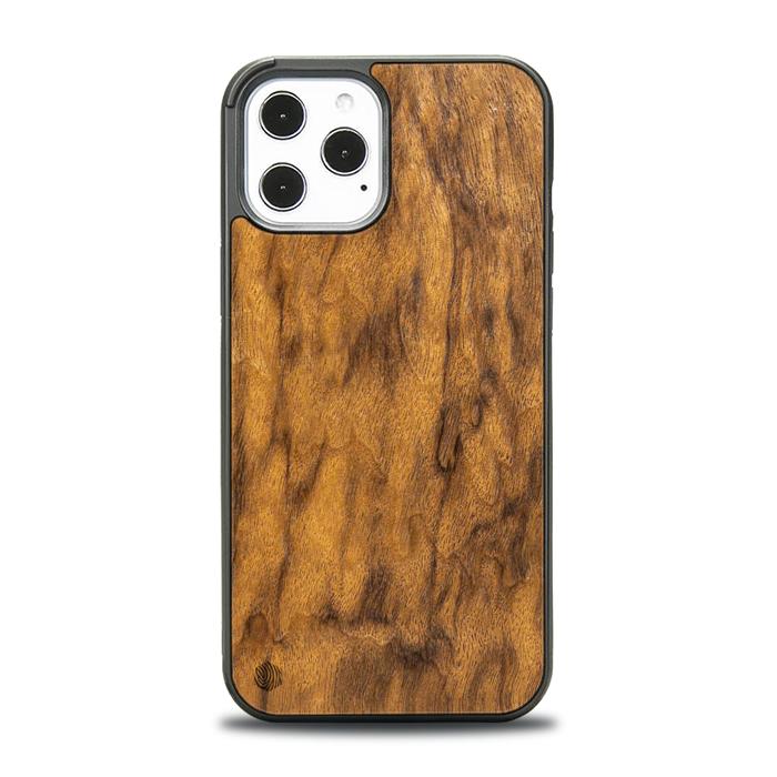 iPhone 12 Pro Max Handyhülle aus Holz - Imbuia