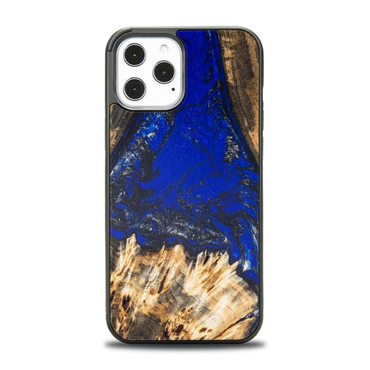 iPhone 12 Pro Max Resin & Wood Phone Case - SYNERGY#176