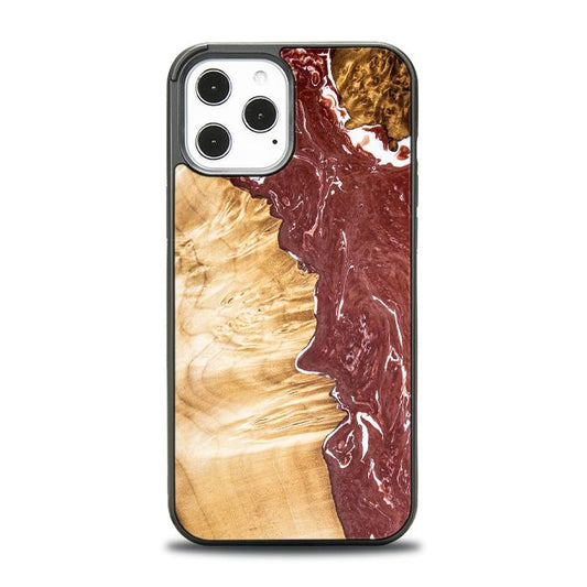 iPhone 12 Pro Max Resin & Wood Phone Case - SYNERGY#316