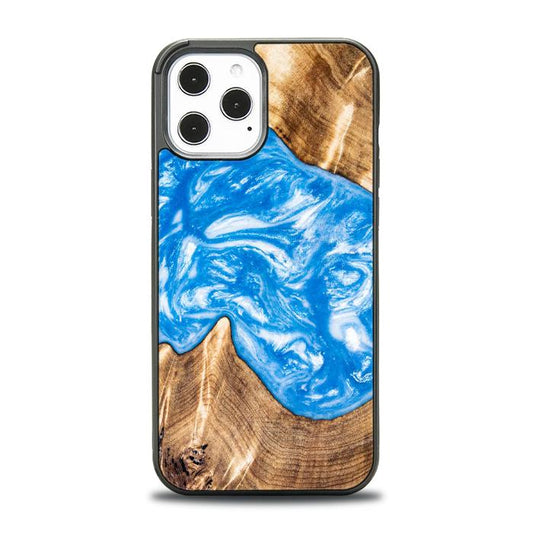 iPhone 12 Pro Max Resin & Wood Phone Case - SYNERGY#325