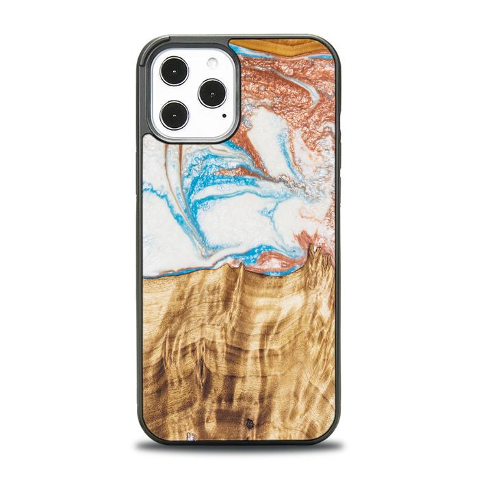 iPhone 12 Pro Max Etui na telefon z żywicy i drewna - SYNERGY#47
