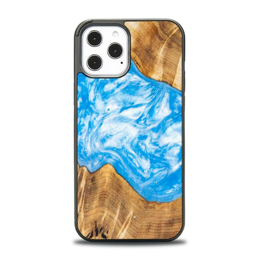 iPhone 12 Pro Max Resin & Wood Phone Case - SYNERGY#A28