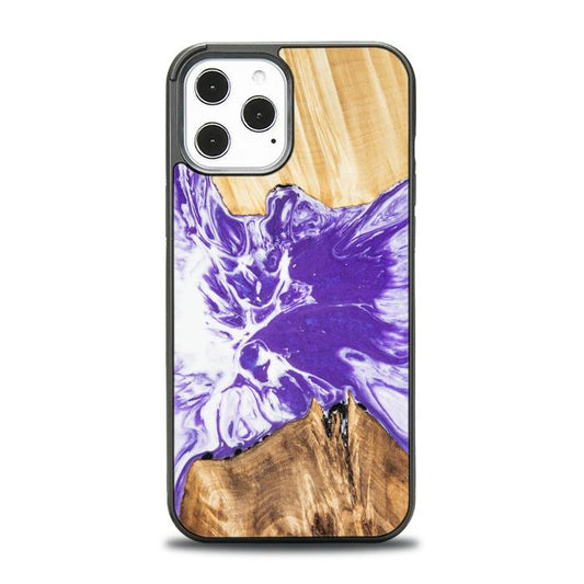 iPhone 12 Pro Max Resin & Wood Phone Case - SYNERGY#A78