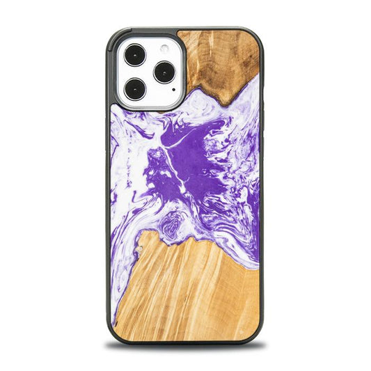 iPhone 12 Pro Max Resin & Wood Phone Case - SYNERGY#A80