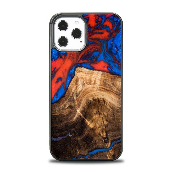 iPhone 12 Pro Max Resin & Wood Phone Case - SYNERGY#A82