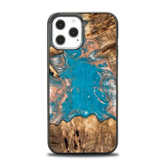 iPhone 12 Pro Max Resin & Wood Phone Case - SYNERGY#A97