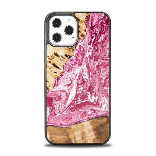 iPhone 12 Pro Max Etui na telefon z żywicy i drewna - SYNERGY# A99