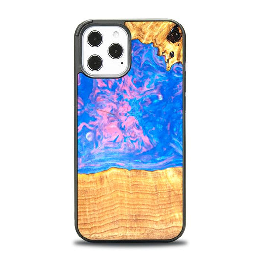 iPhone 12 Pro Max Etui na telefon z żywicy i drewna - SYNERGY#B23