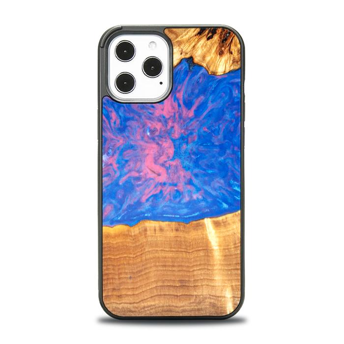 iPhone 12 Pro Max Resin & Wood Phone Case - SYNERGY#B29