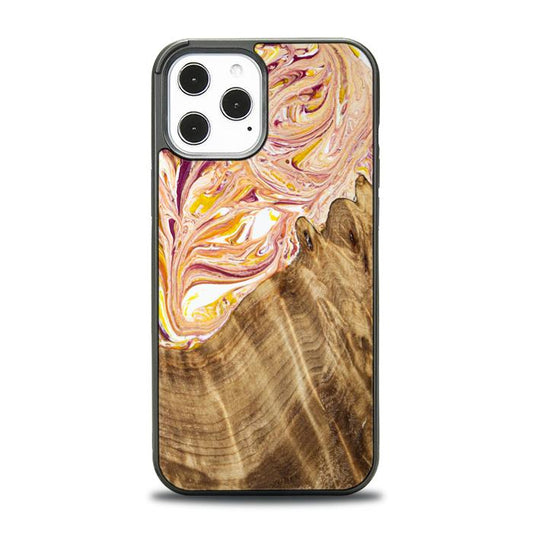 iPhone 12 Pro Max Resin & Wood Phone Case - SYNERGY#C48